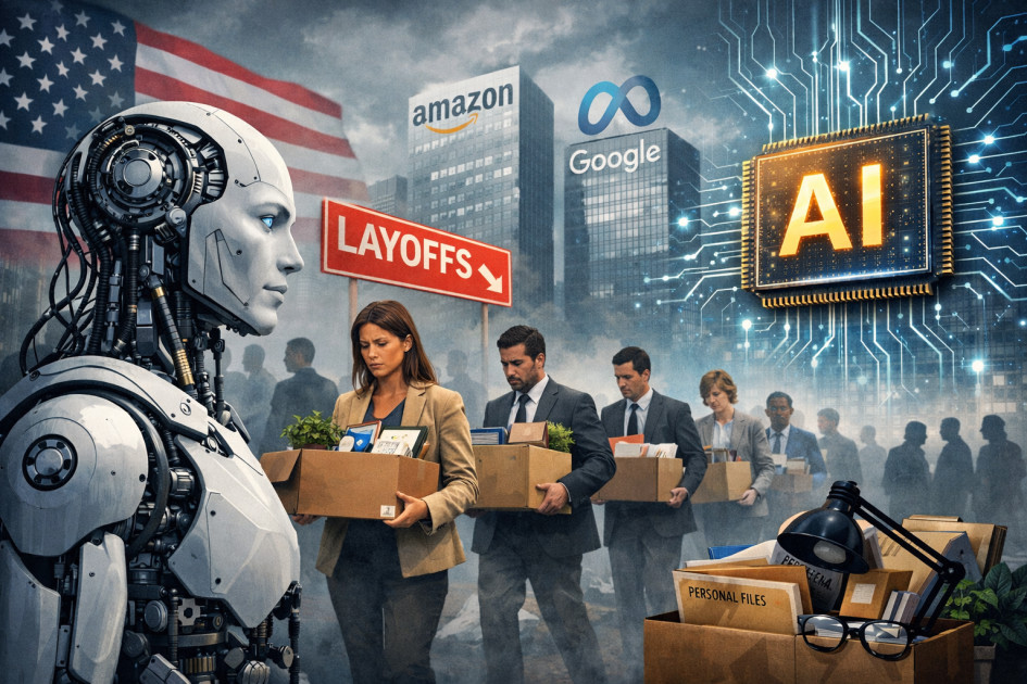 Штучний інтелект змушує компанії-гіганти США готувати масові звільнення