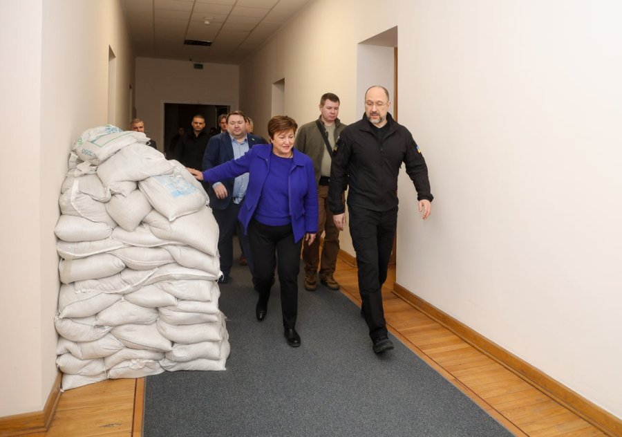 Очільниця МВФ прибула в Київ обговорити програму на $15 млрд