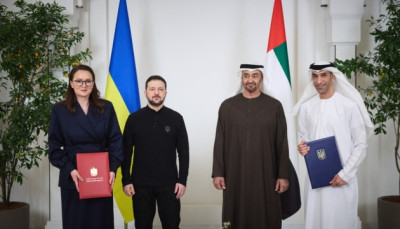 Зеленський затвердив угоду про всеосяжне економічне партнерство з ОАЕ