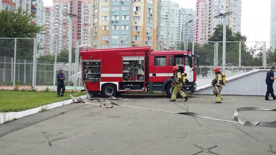 Пожарники помогли НБУ потушить фейковый огонь