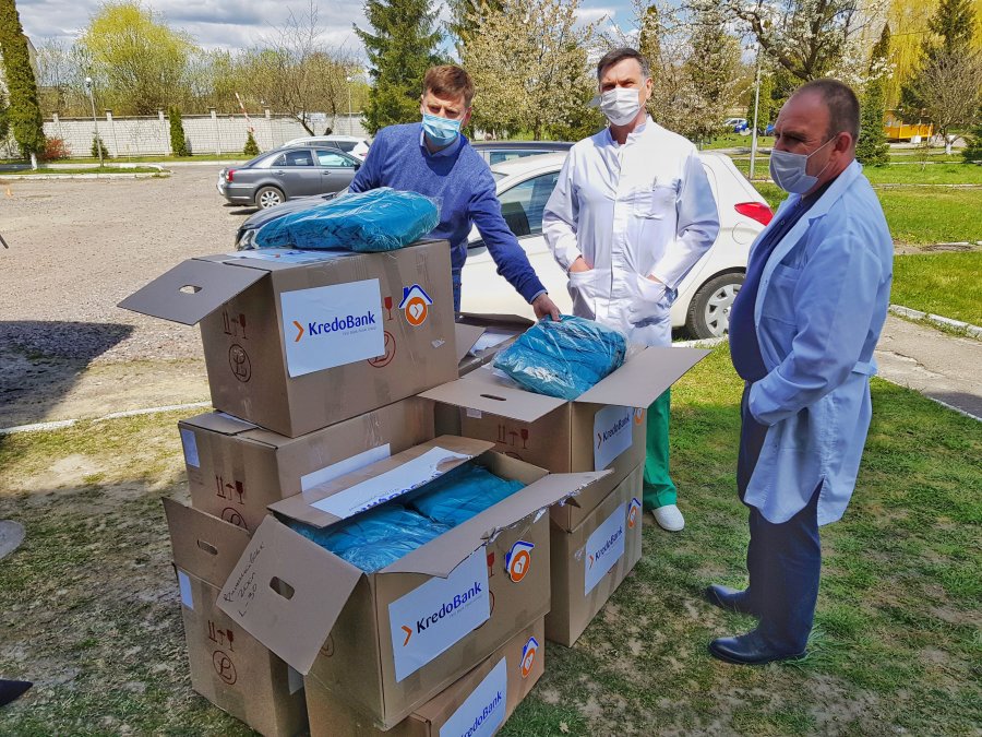 Кредобанк скеровує 3 мільйони гривень на допомогу лікарням Львівщини у боротьбі з коронавірусом