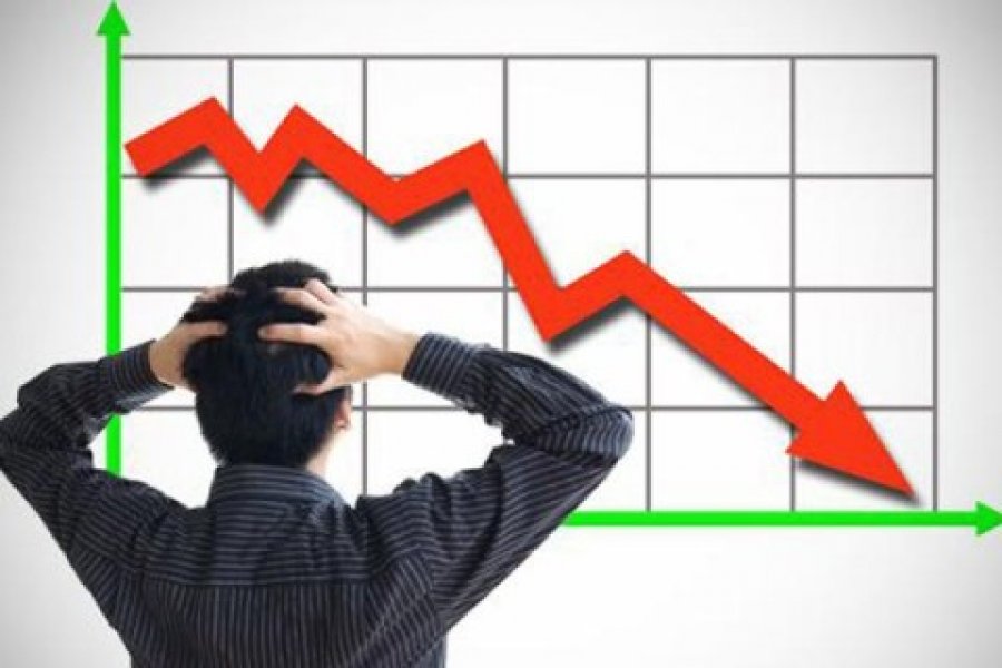 Падение экономики в январе-апреле составило 5%