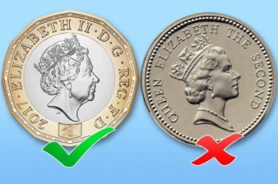 Британия ввела в обращение новую монету в один фунт