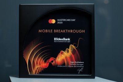 Ідея Банк визнано «Мобільний проривом року» в рамках Mastercard Day 2020