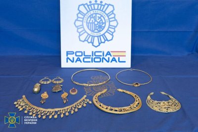 В Іспанії знайшли скіфське золото, вкрадене в Україні