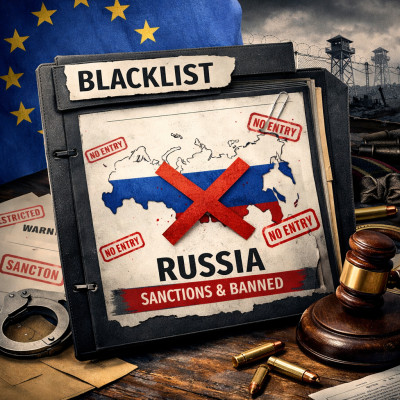 росія опинилась у «чорному списку» ЄС