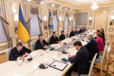 Очільниця МВФ приїхала в Україну нагадати за бюджетні та податкові вимоги