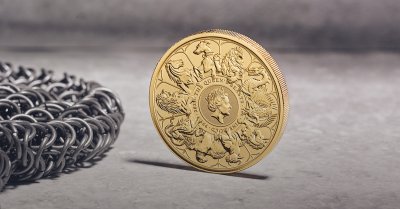 Британський монетний двір створив золотого «гіганта»