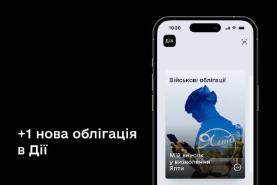 У Дії з&#039;явилася військова облігація, присвячена Ялті