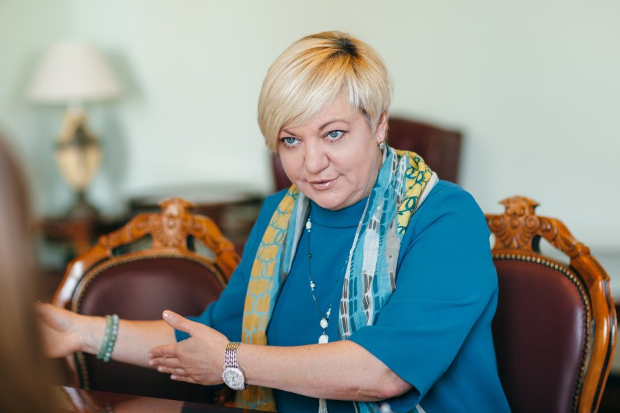 Гонтарева до конца сентября будет в отпуске