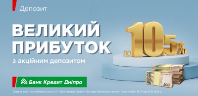 Стартувала депозитна акція від Банку Кредит Дніпро