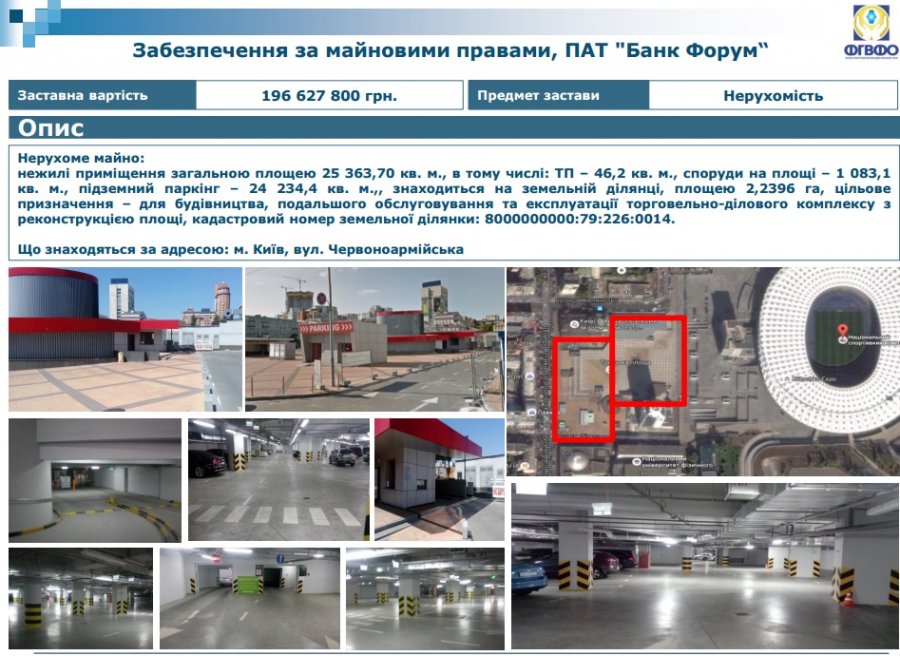 Парковку Новинского купили за 106 млн грн