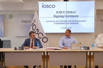 НКЦПФР приєдналася до глобального меморандуму IOSCO