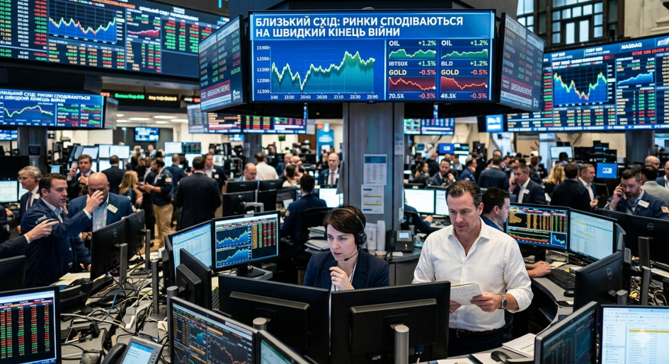 Ринки все ще сподіваються на швидкий кінець війни на Близькому Сході