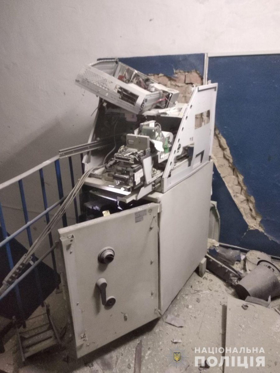 В Харькове взорвали банкомат