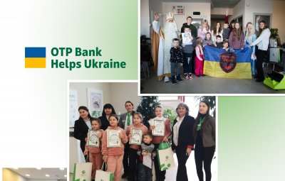 ОТП Банк влаштував святковий захід для дітей українських героїв