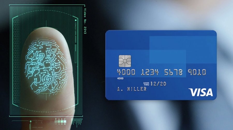VISA запускает авторизацию платежей отпечатком пальца