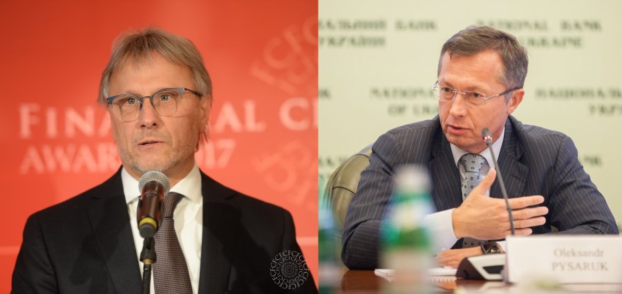 Лавренчук (слева) оставляет Писаруку прибыльный банк